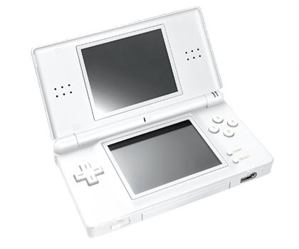 Nintendo DS Lite blanca