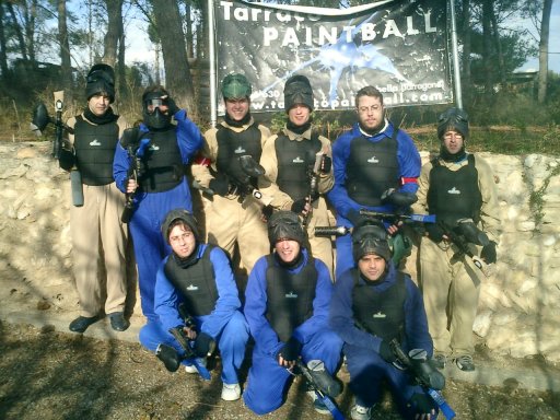 Equipo GPLTarragona de Paintball