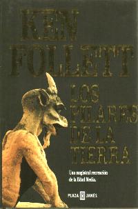 Portada de mi edición de Los Pilares de la Tierra